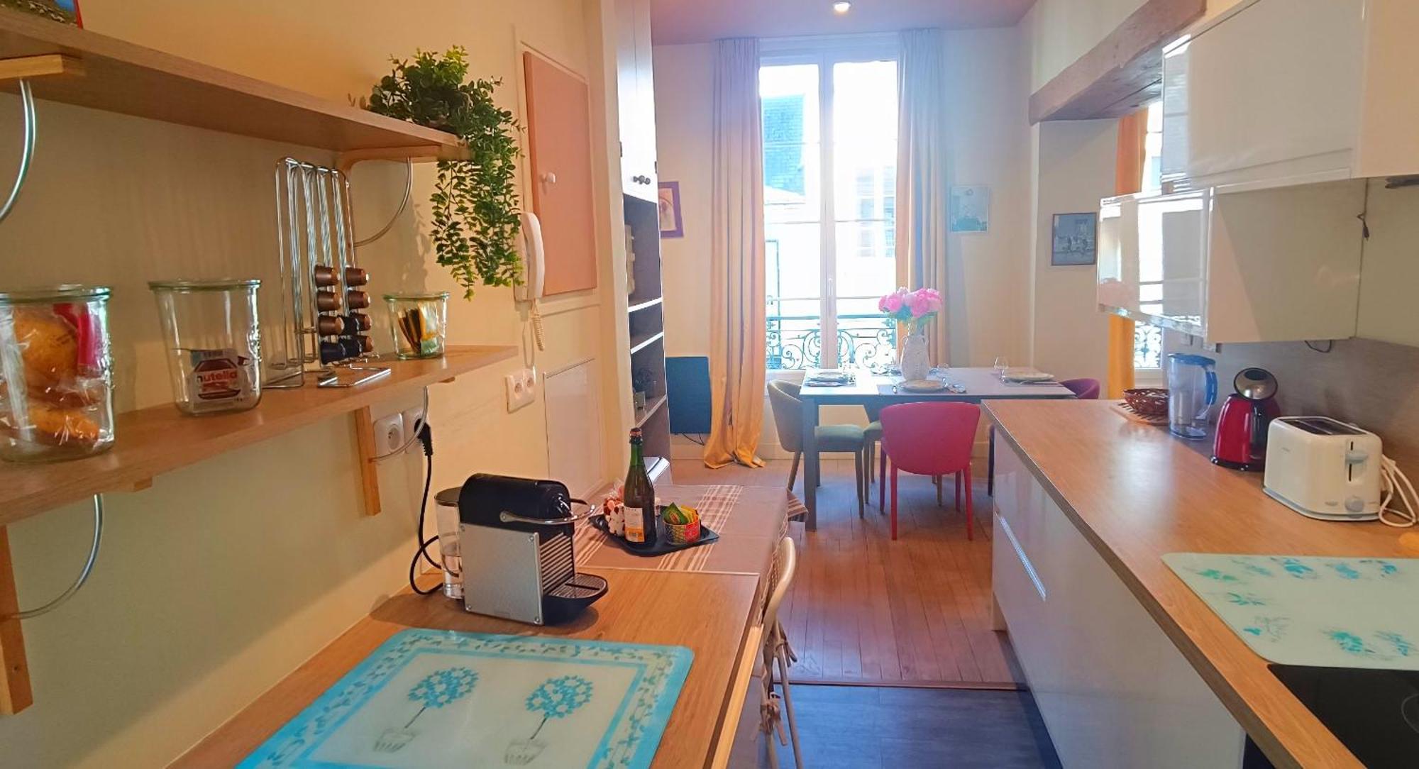 Appartement De Style - Rue Pietonne - Centre Ville Caen Kültér fotó
